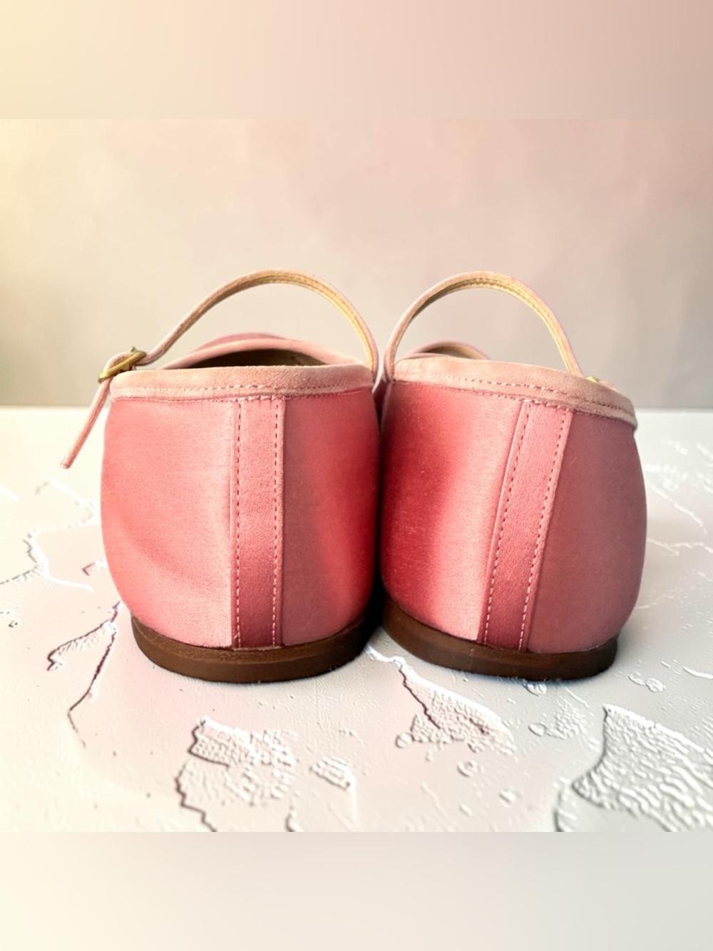 NWOT Veronica beard Ellie Satin Flat - Picture 9 of 14